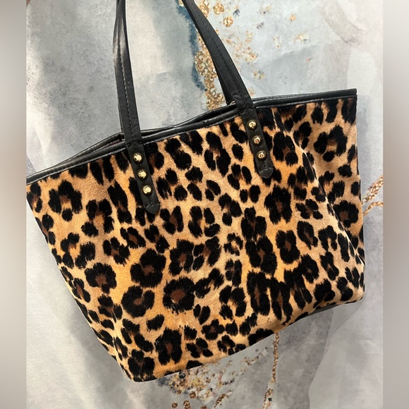 Juicy Couture Pammy Leopard Velour Bag - Picture 2 of 13